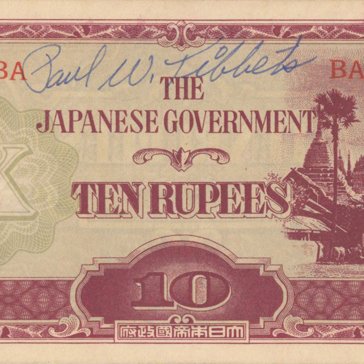 Auction Highlight: WWII Japanese Currency Autographed by Atomic Age Figures