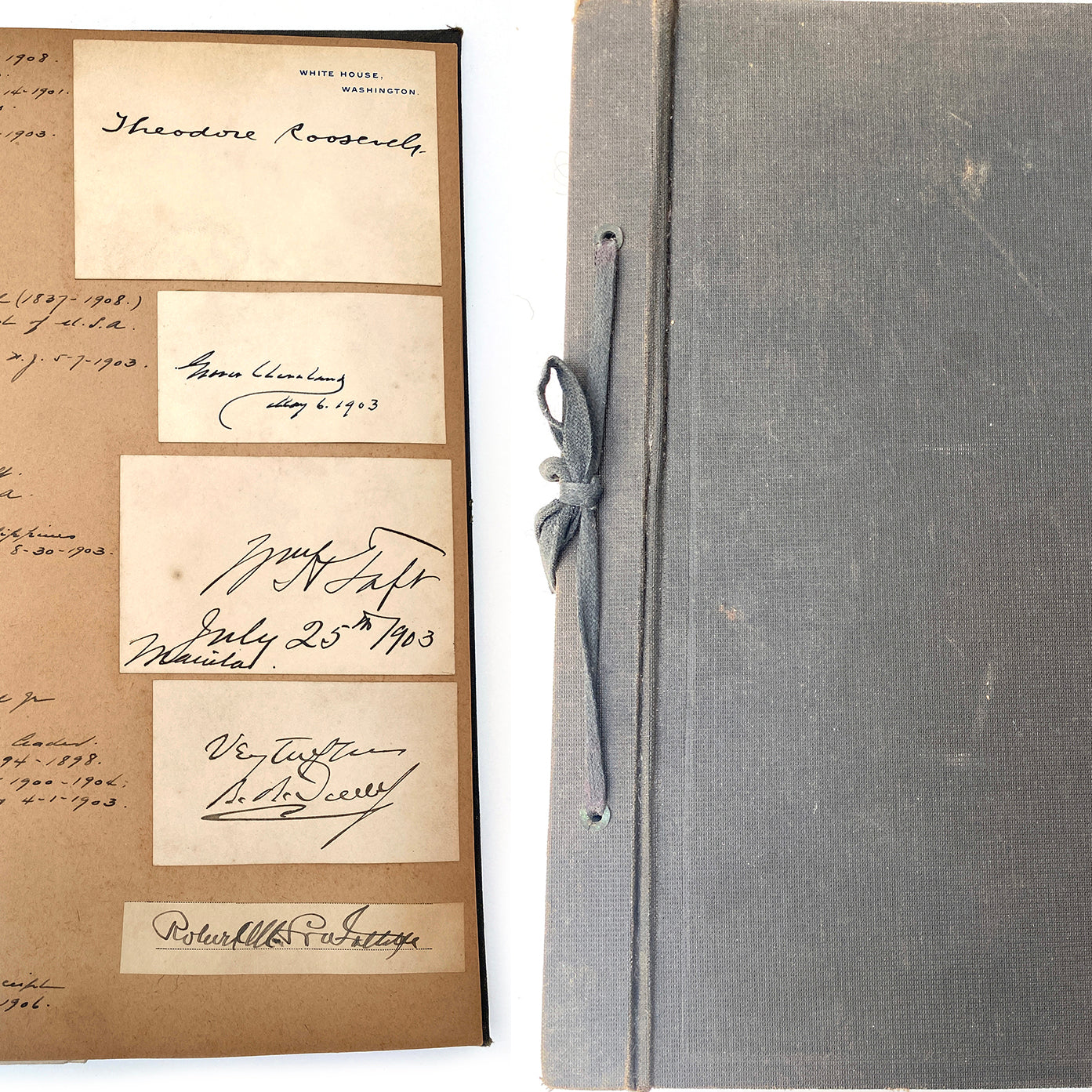 19th & Early 20th Century Autograph Album Featuring Over 100 Signatures